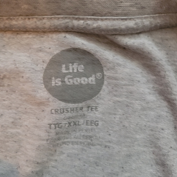 Life is Good L/S Crusher Tshirt - Picture 4 of 4